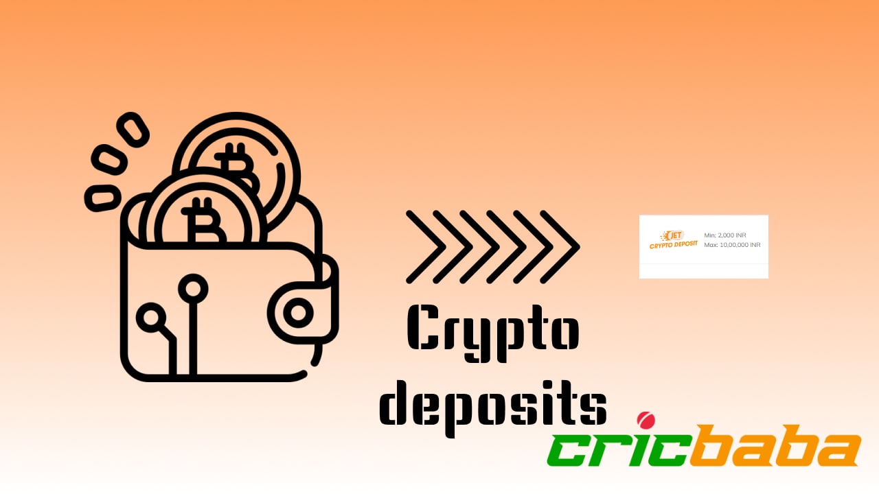 Cricbaba crypto deposits