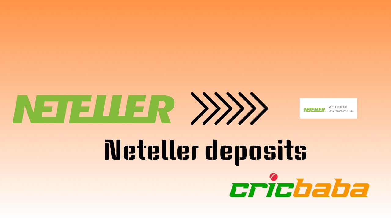 Cricbaba Neteller deposits