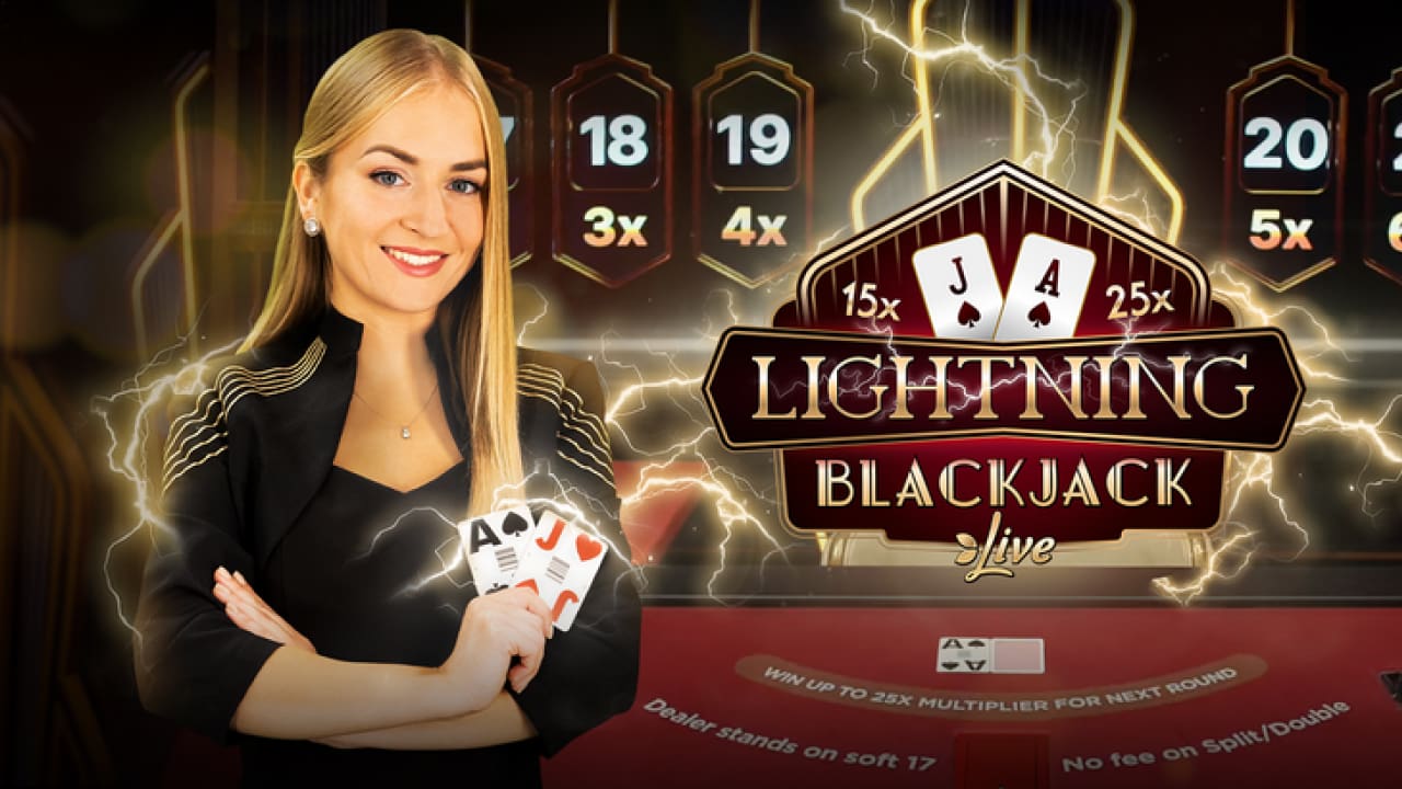 Lightning Blackjack live online